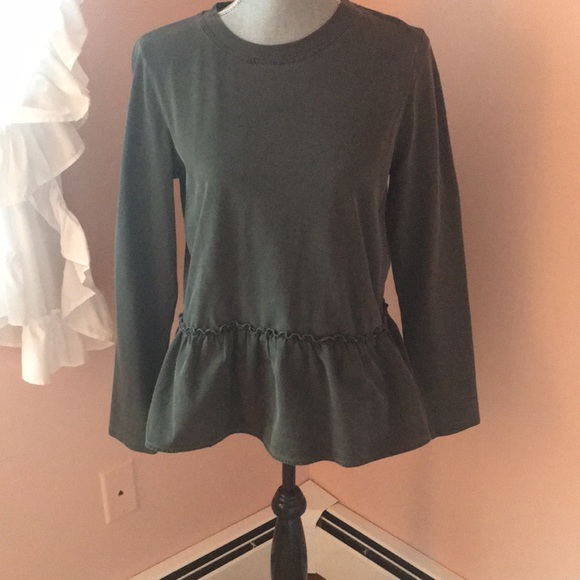 Amadi Tops - Amadi (from Anthropologie) Peplum Shirt